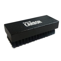 Carbon Uitwrijfborstel zwart 12 cm